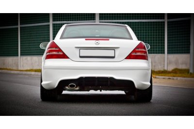 Бампер задний AMG W204 Look на Mercedes SLK R170